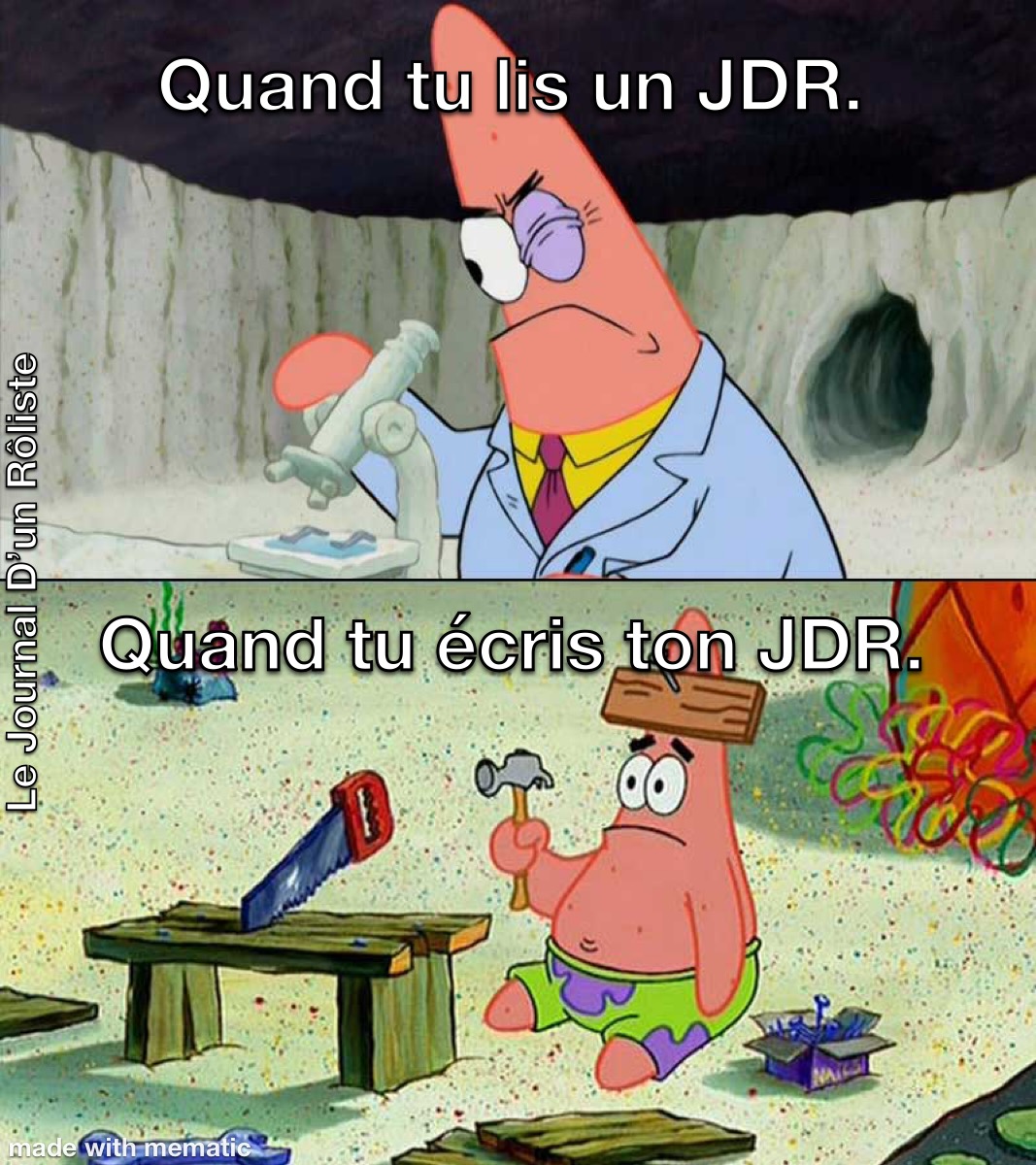 Ma galerie de mèmes de Jeu de rôle