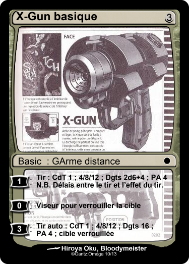 X-Gun basique