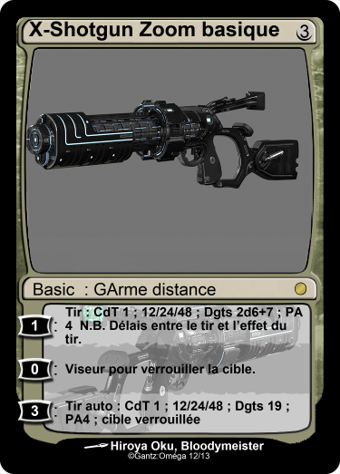 X-Shotgun Zoom basique