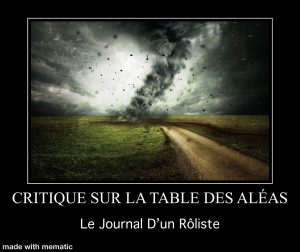 Ma galerie de mèmes de Jeu de rôle
