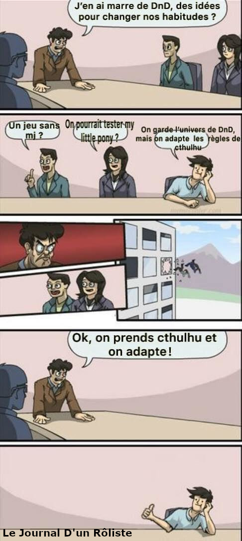 Ma galerie de mèmes de Jeu de rôle