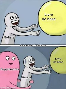 Ma galerie de mèmes de Jeu de rôle