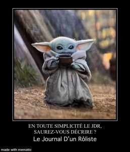 Ma galerie de mèmes de Jeu de rôle