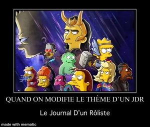 Ma galerie de mèmes de Jeu de rôle