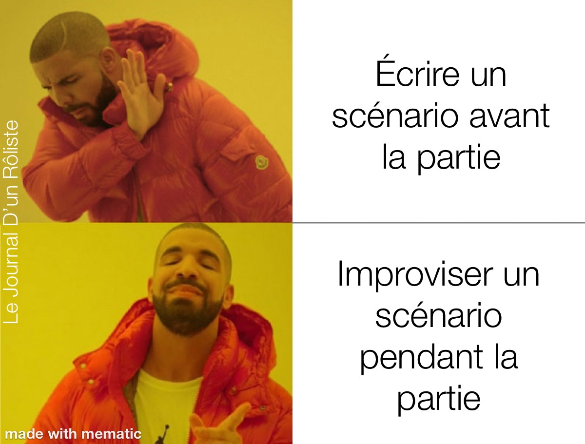 Ma galerie de mèmes de Jeu de rôle