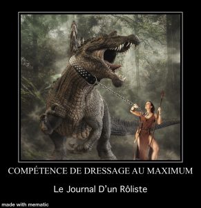 Ma galerie de mèmes de Jeu de rôle
