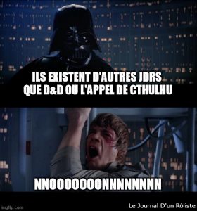 Ma galerie de mèmes de Jeu de rôle