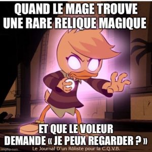 Ma galerie de mèmes de Jeu de rôle