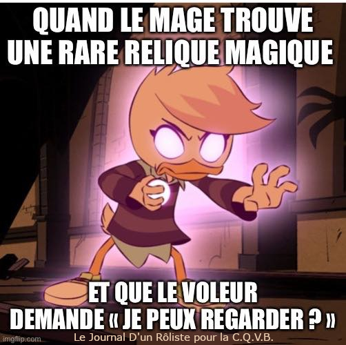 Ma galerie de mèmes de Jeu de rôle