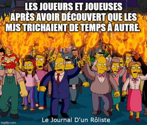 Ma galerie de mèmes de Jeu de rôle