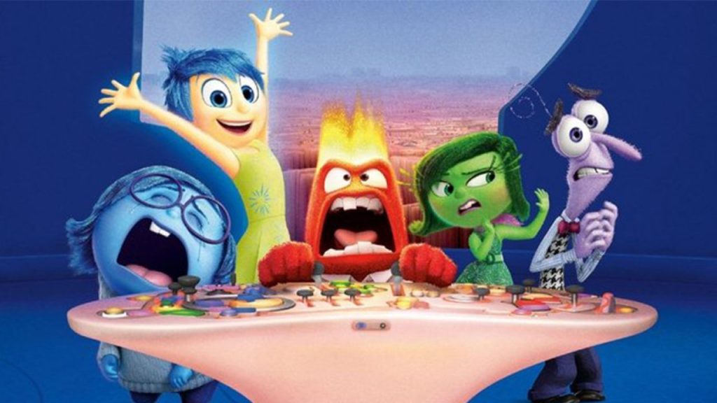 Image du film Vice-versa de Pixar